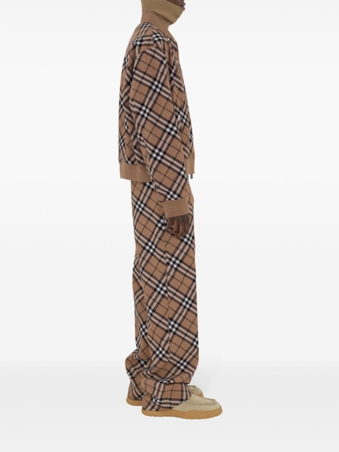 Бомбер Burberry Vintage Check, нейтральный — фото 3