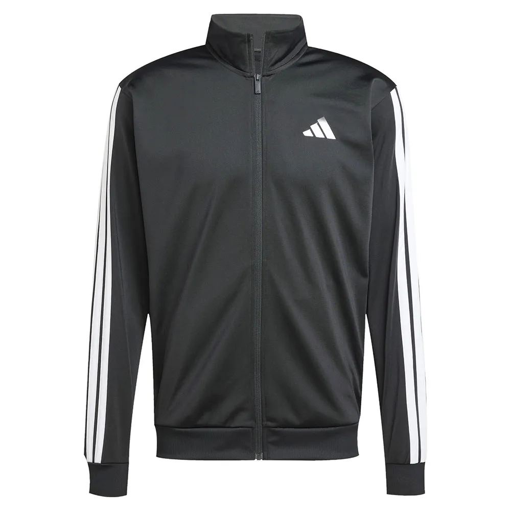 Спортивная куртка adidas 3 Stripes Tricot Regular, черный — фото 3