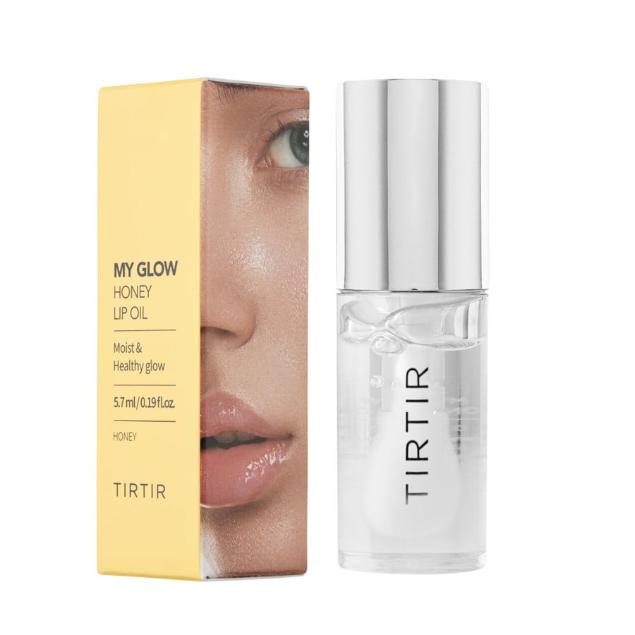 TIRTIR My Glow Lip Oil увлажняющее масло для губ Медовый оттенок 5,7 мл — фото 2