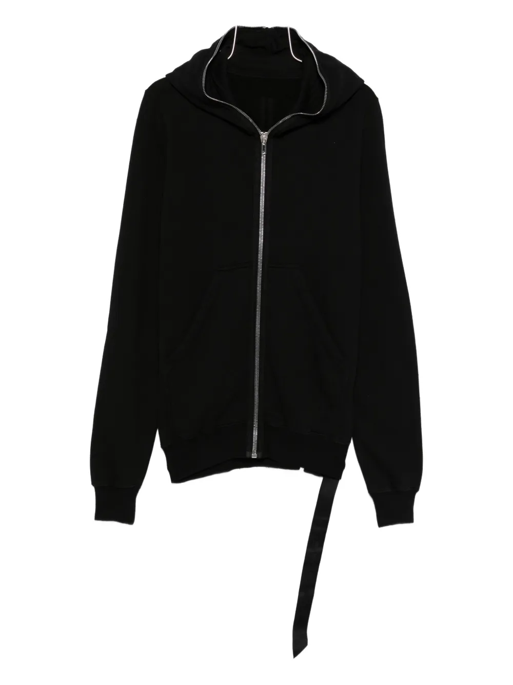 

Хлопковое худи на молнии Gimp Rick Owens DRKSHDW, черный