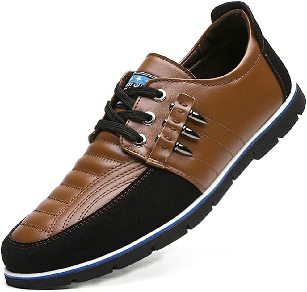 

Мужские кожаные туфли-лоферы, повседневные оксфорды на шнуровке, классические удобные деловые мокасины для вождения, офиса и прогулок, британская мода Asifn, коричневый