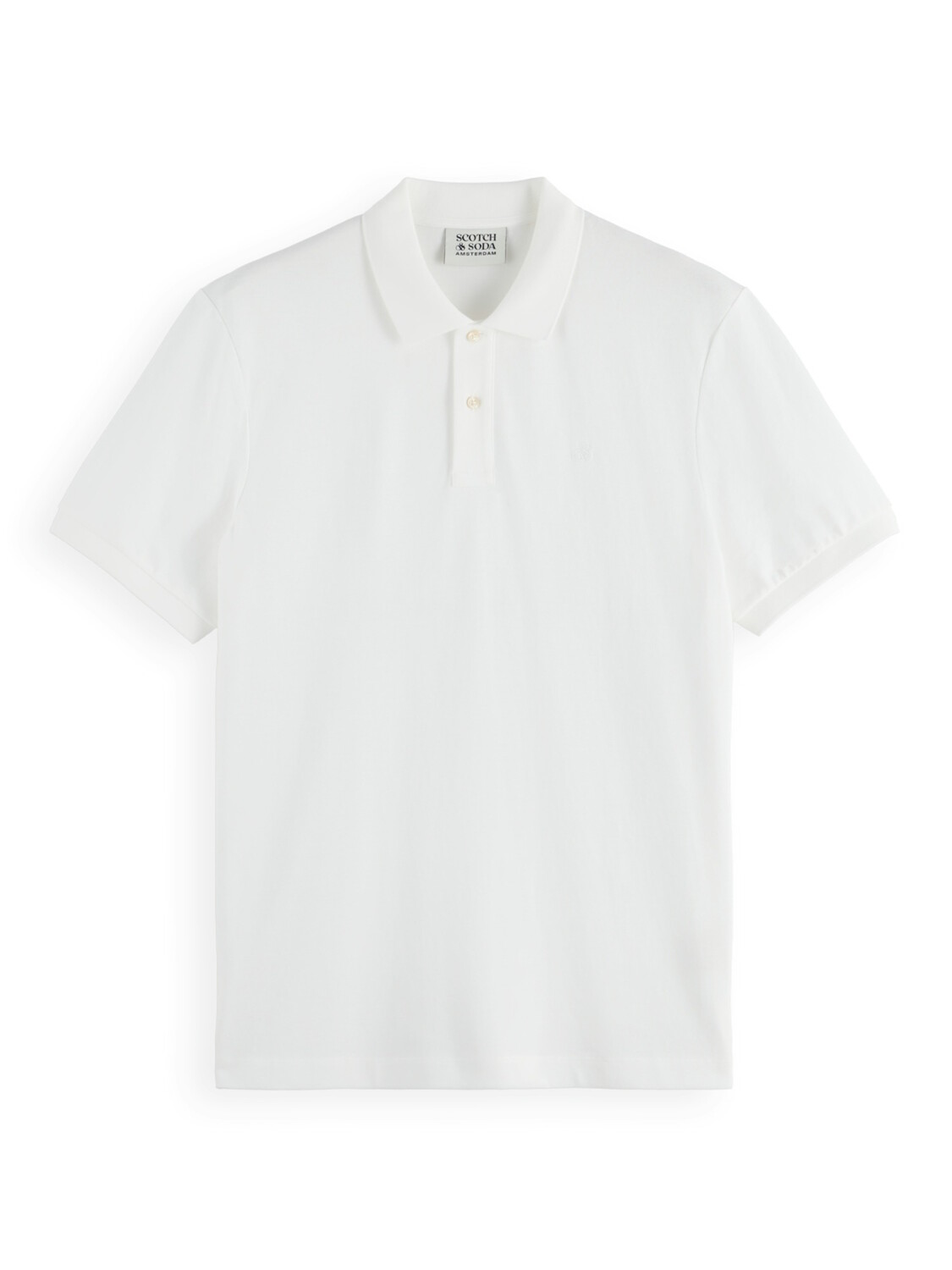 

Рубашка поло Scotch & Soda, белый