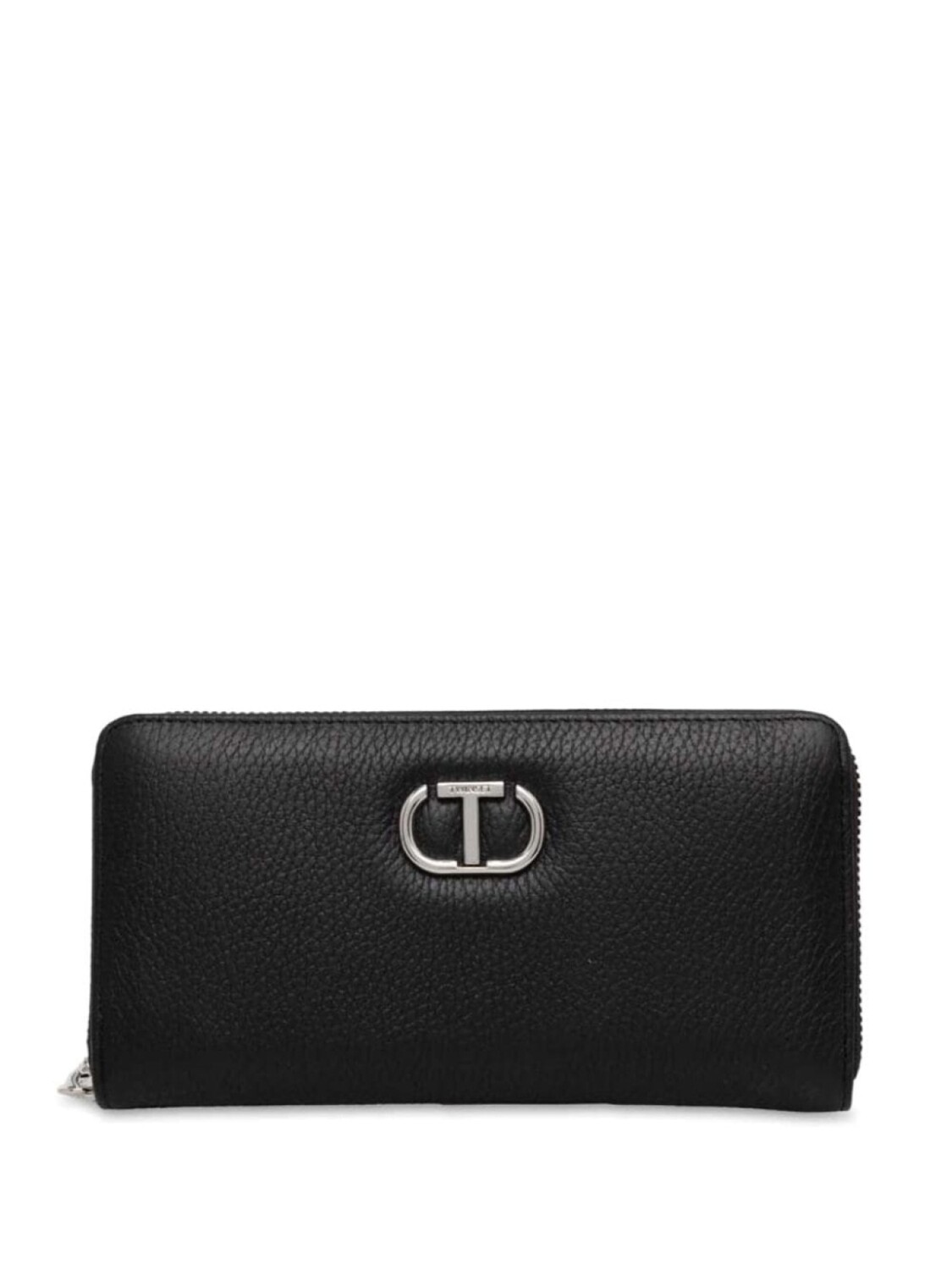 

TWINSET кожаная куртка на молнии, черный