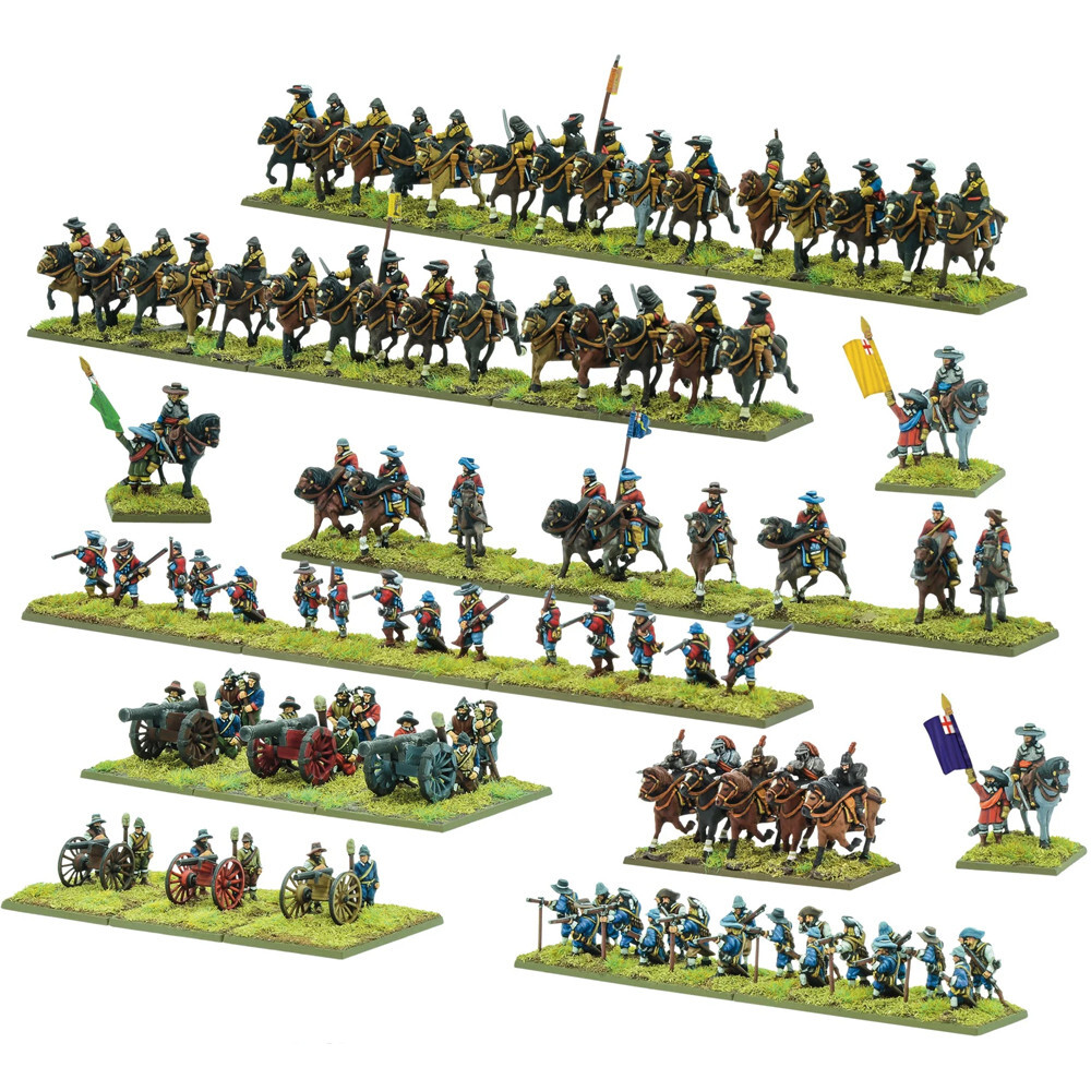 

Миниатюра Warlord Games Pike & Shotte Epic Battles: English Civil Wars Cavalry