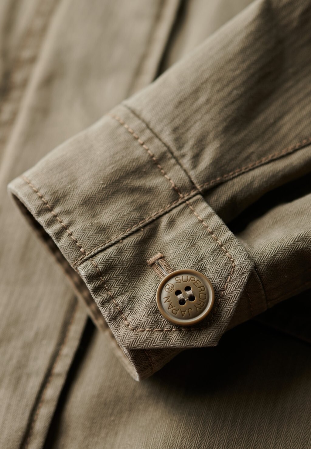

Летняя куртка EMBROIDERED MILITARY Superdry, хаки