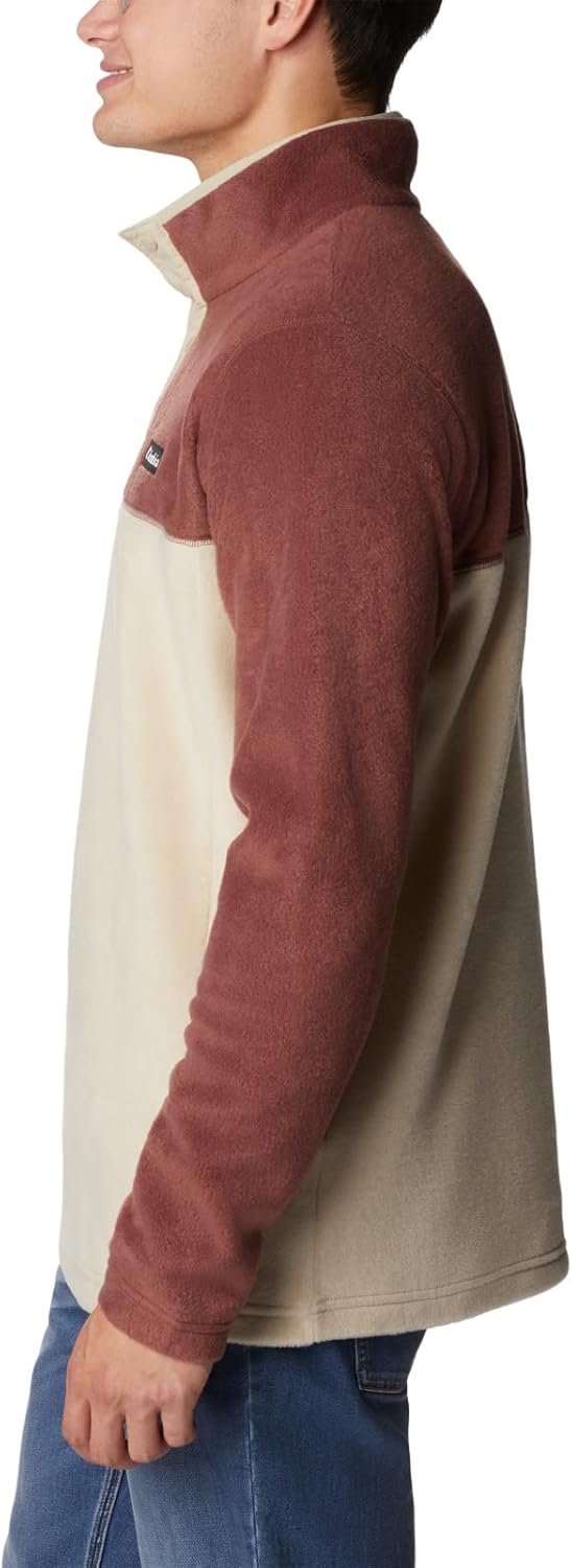 

Columbia мужская куртка Steens Mountain Half Snap, Light Raisin/Ancient Fossil