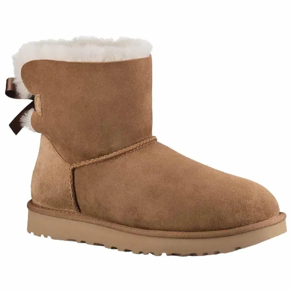 Ботинки Ugg Mini Bailey Bow II, коричневый
