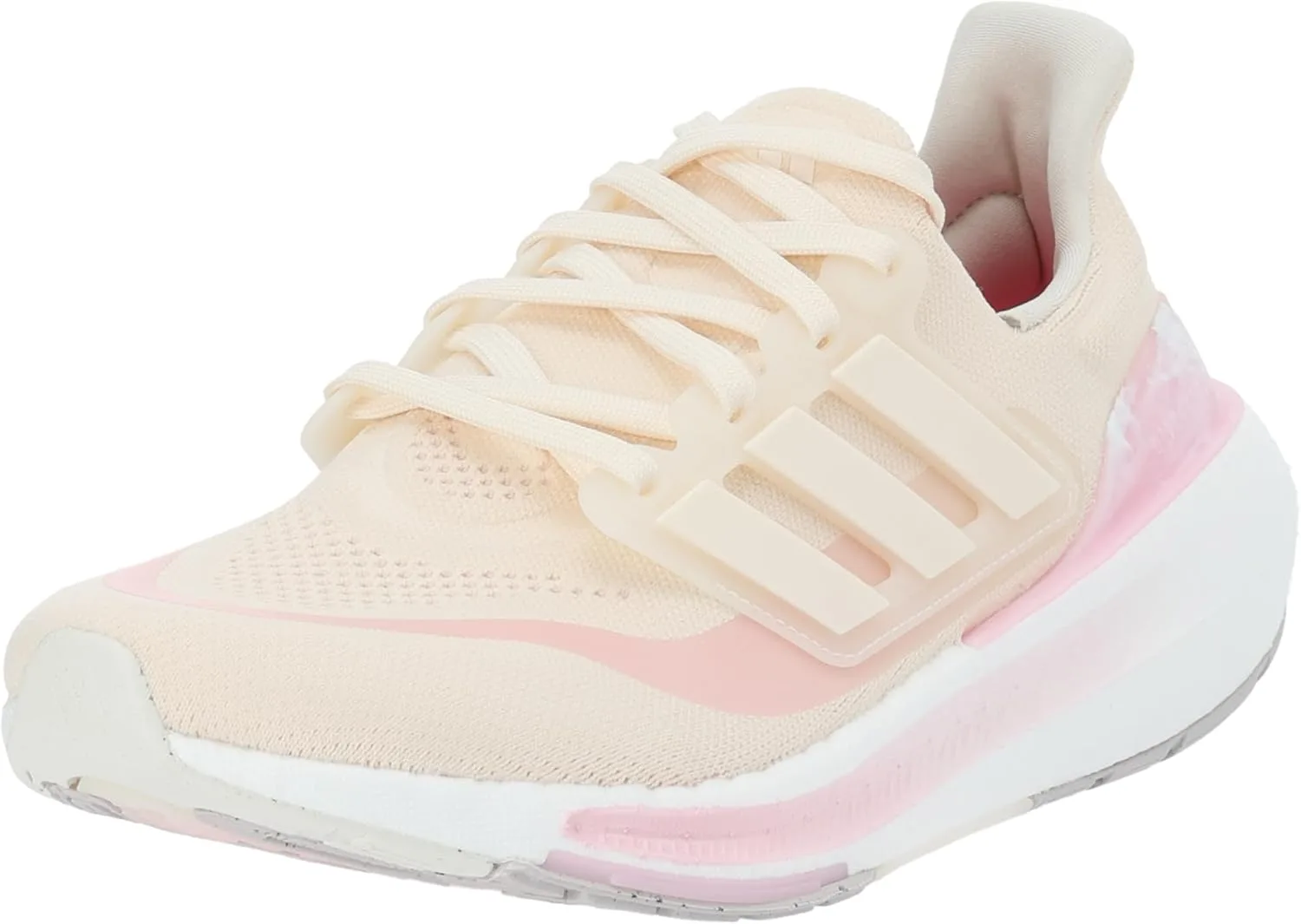Кроссовки Adidas Ultraboost для мужчин, легкие, белый/розовый