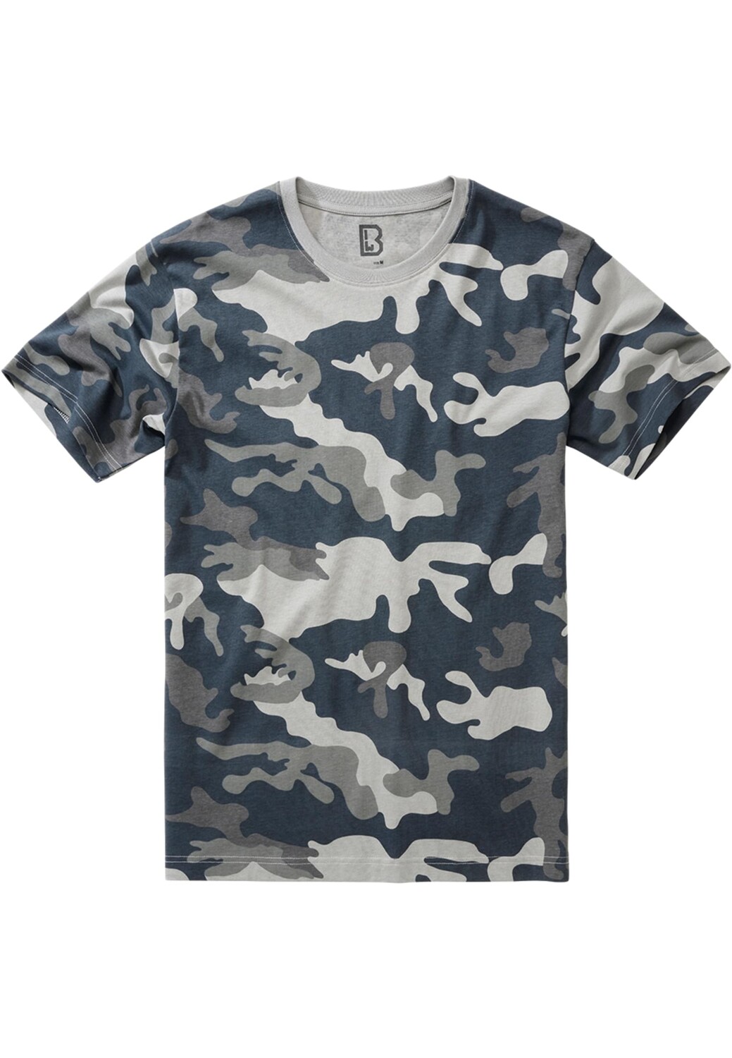 

Футболка Brandit s, цвет grey camo