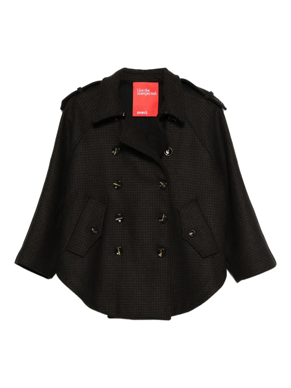 

Двубортный пиджак Merci, коричневый