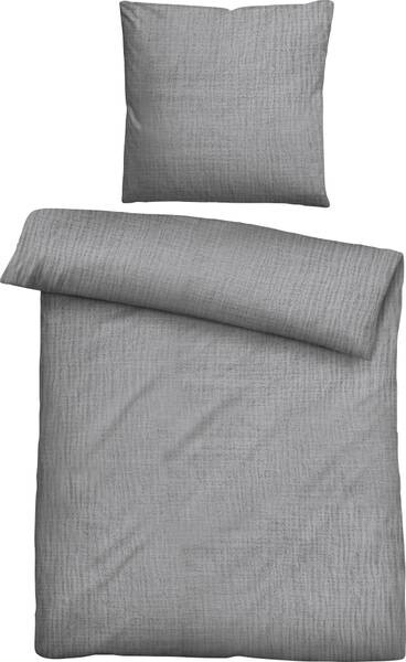 

Комплект постельного белья Biberna 208118 2-teilig, 135x1x200 см, серый