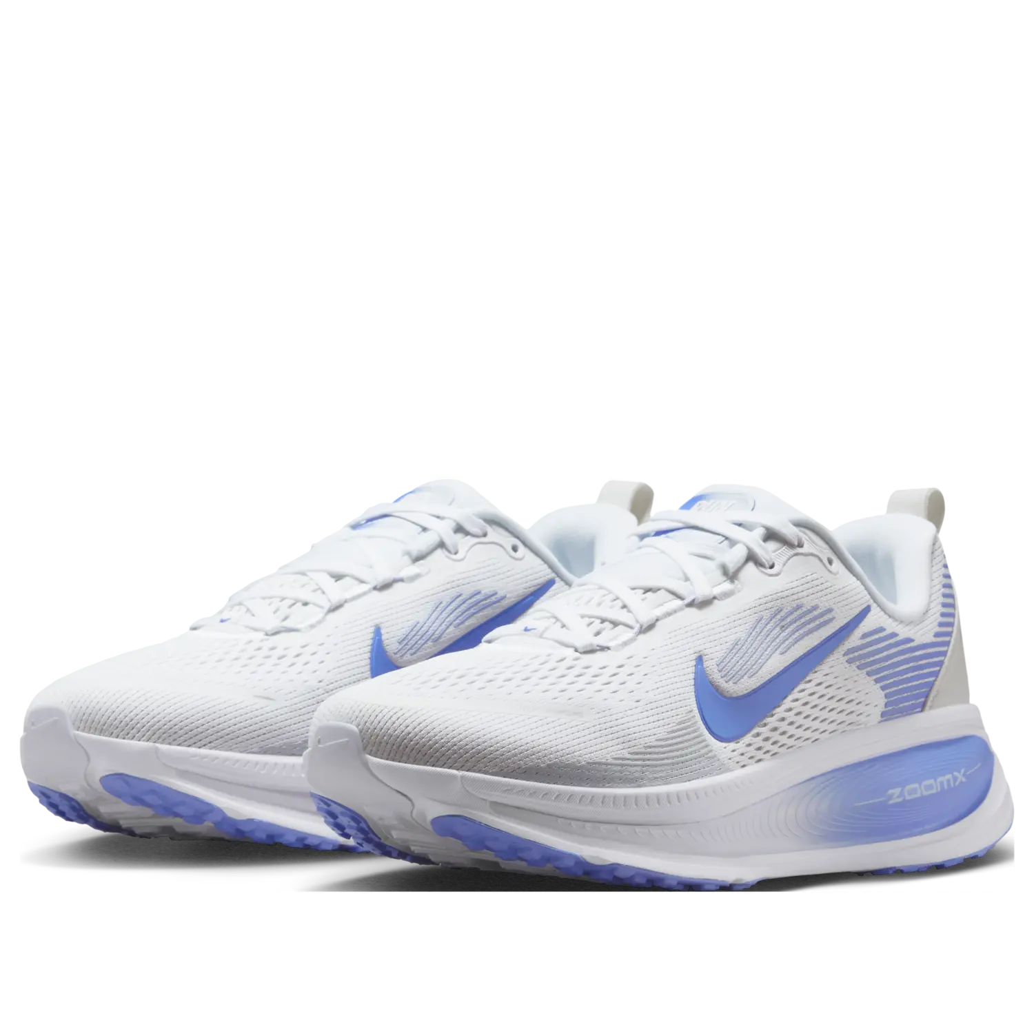 Кроссовки (WMNS) Nike ZoomX Vomero 18 'White Grey Royal Pulse' — фото 4