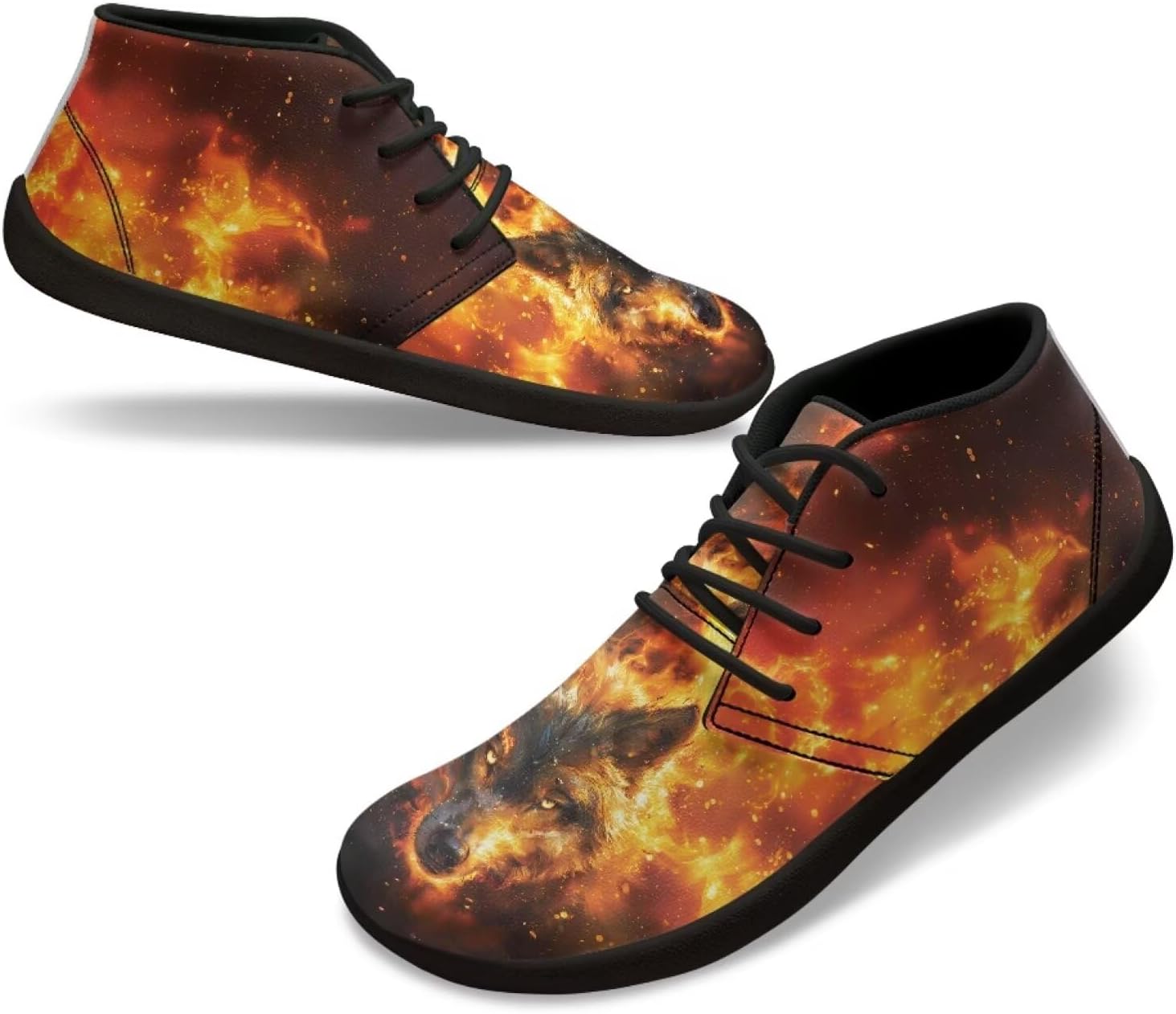 

Мужские кроссовки для ходьбы, походов, кемпинга с нулевым перепадом и противоскользящей подошвой Xixirimido, красный/синий