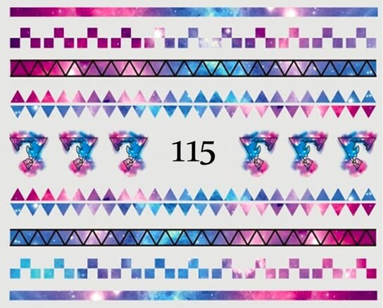 

Водные наклейки для ногтей - №115, inna