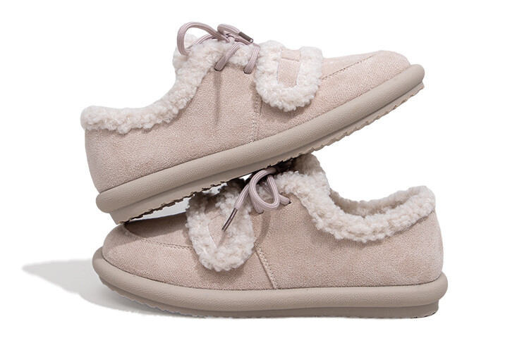 Туфли женские повседневные Women's Casual Shoes Women's Low-Top Beige Feiyue — фото 2