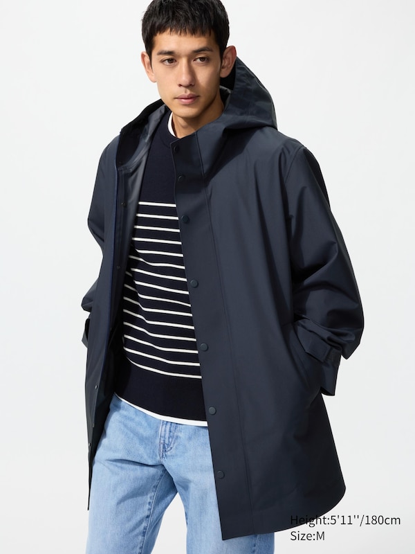 

Пальто Blocktech Uniqlo, 69 navy