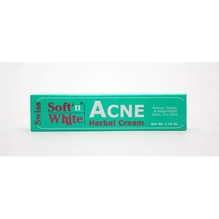 

Крем Soft 'N' White Acne Herbal Cream 50 г Swiss