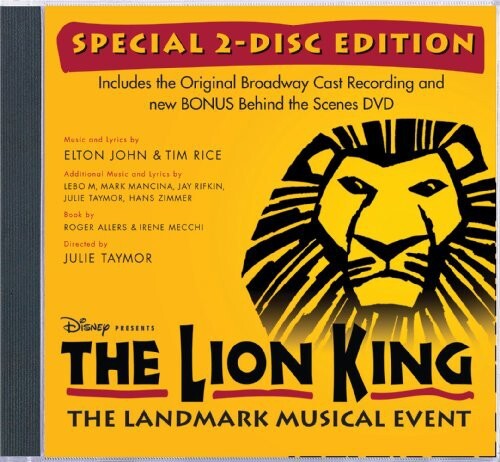 

CD диск Lion King on Broadway / O.B.C.: Lion King on Broadway (Original Broadway Cast)