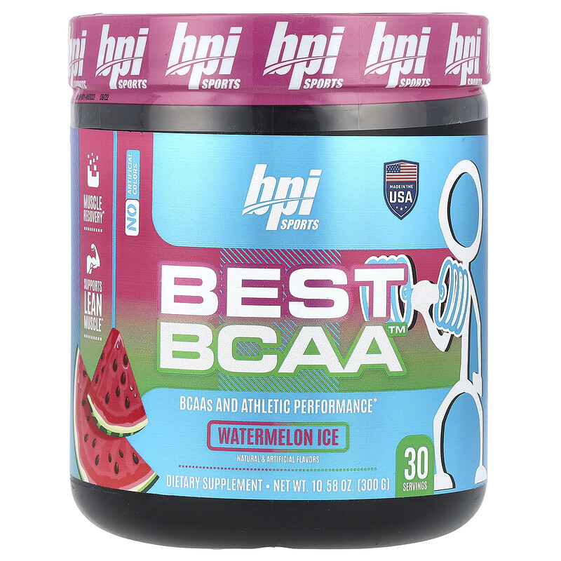 

BPI Sports, Best BCAA , арбузный лед, 300 г (10,58 унции)
