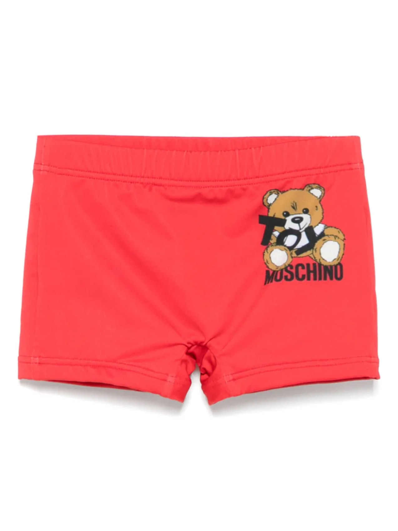 

Плавки Moschino Kids с принтом Teddy Bear, красный