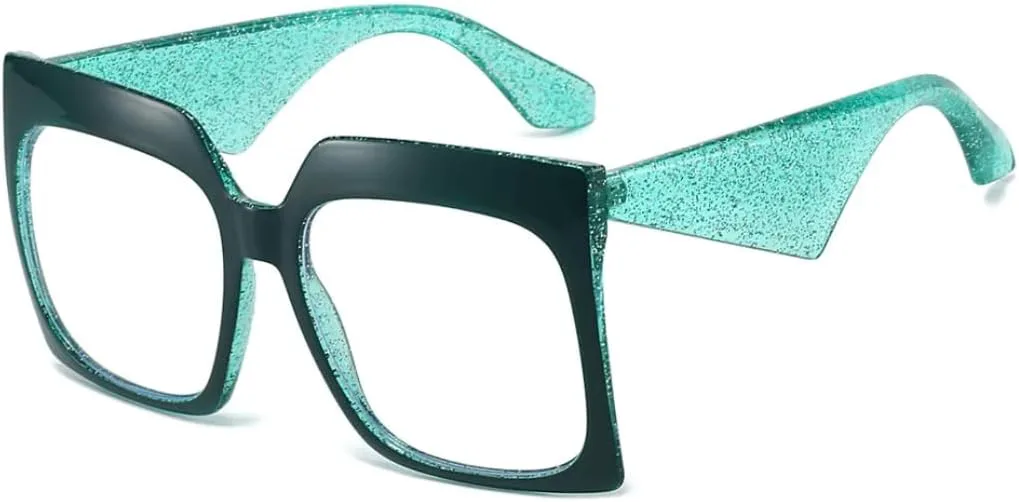 

Солнцезащитные очки с защитой UV400 | Увеличенная легкая оправа | Для женщин и мужчин | Для занятий спортом на открытом воздухе и вождения DSVIGF, Green Clear