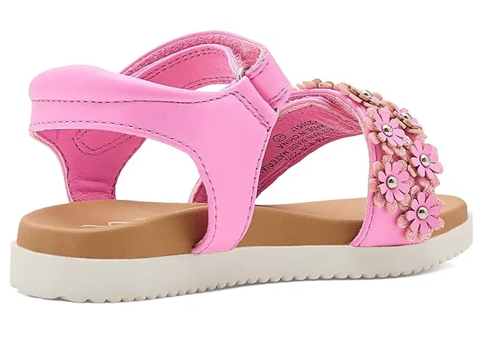 Босоножки с цветочным аппликацией Neriah Nina Kids, Pink — фото 4