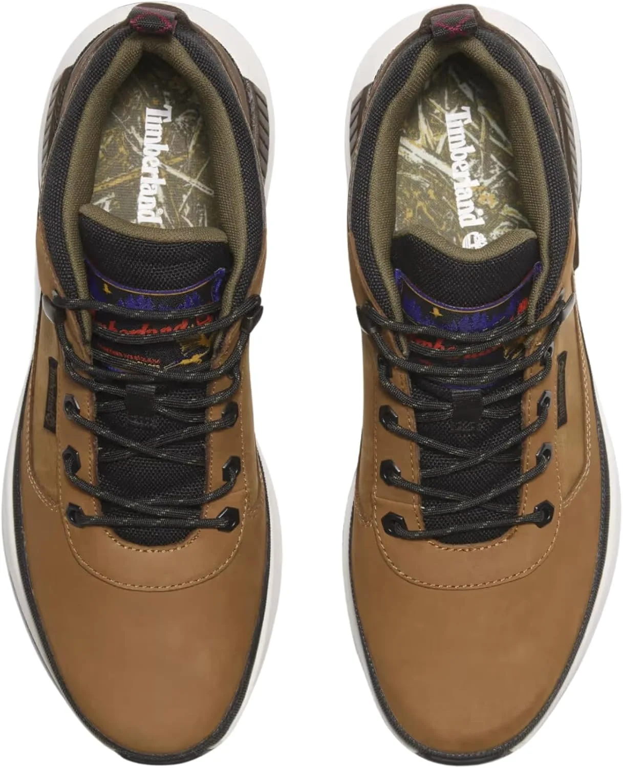 Мужские кроссовки Timberland Field Trekker Low Oxford, черный/коричневый — фото 3