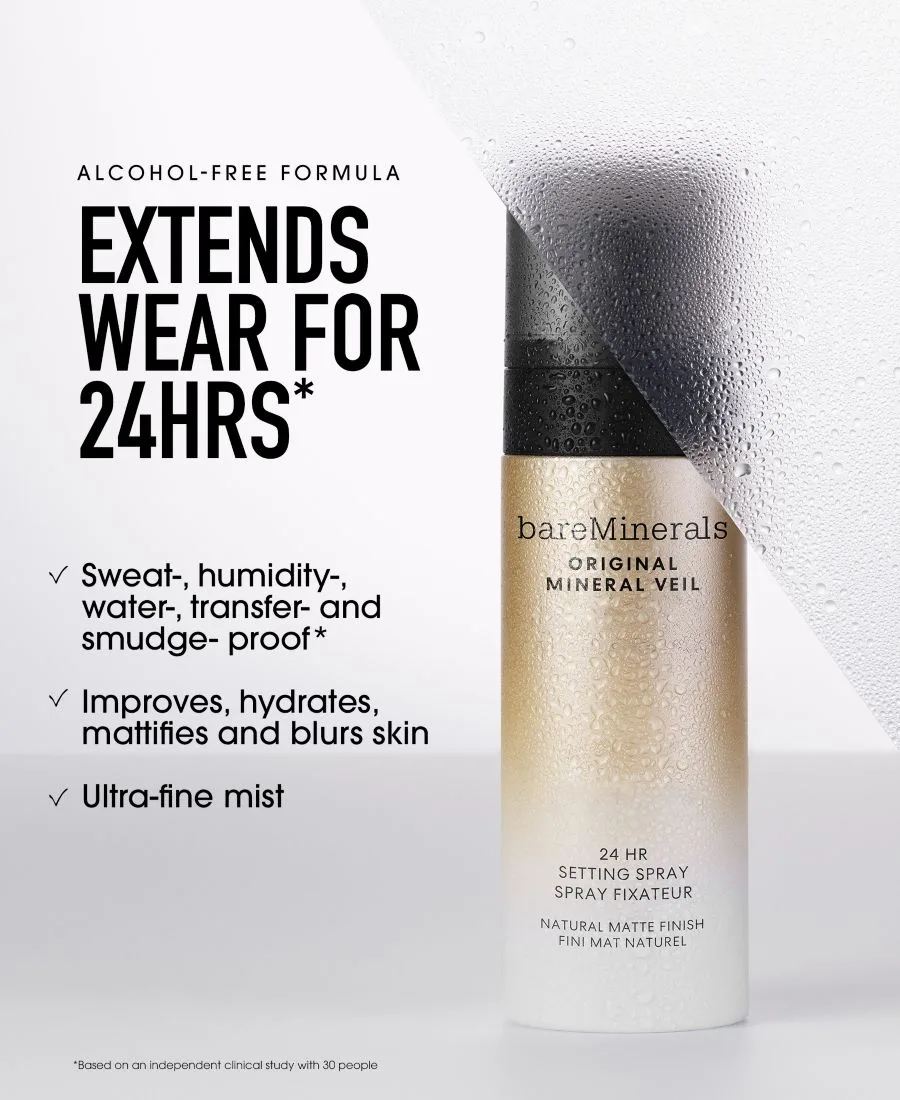 BareMinerals Оригинальный минеральный фиксирующий спрей для макияжа, 3,4 унции — фото 3