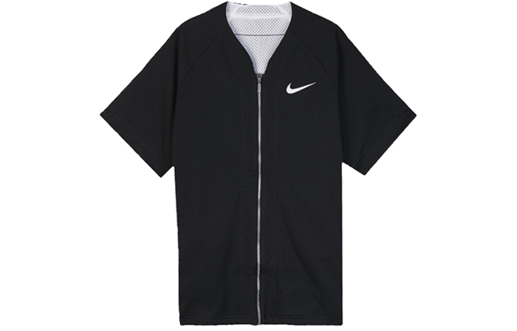 Бейсбольная майка мужская черно-бело-желтая мультиколор Nike — фото 4