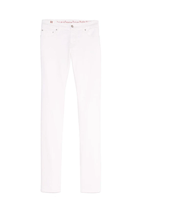 

Джинсы Anemone из хлопка x уведомить Ines De La Fressange Paris, белый