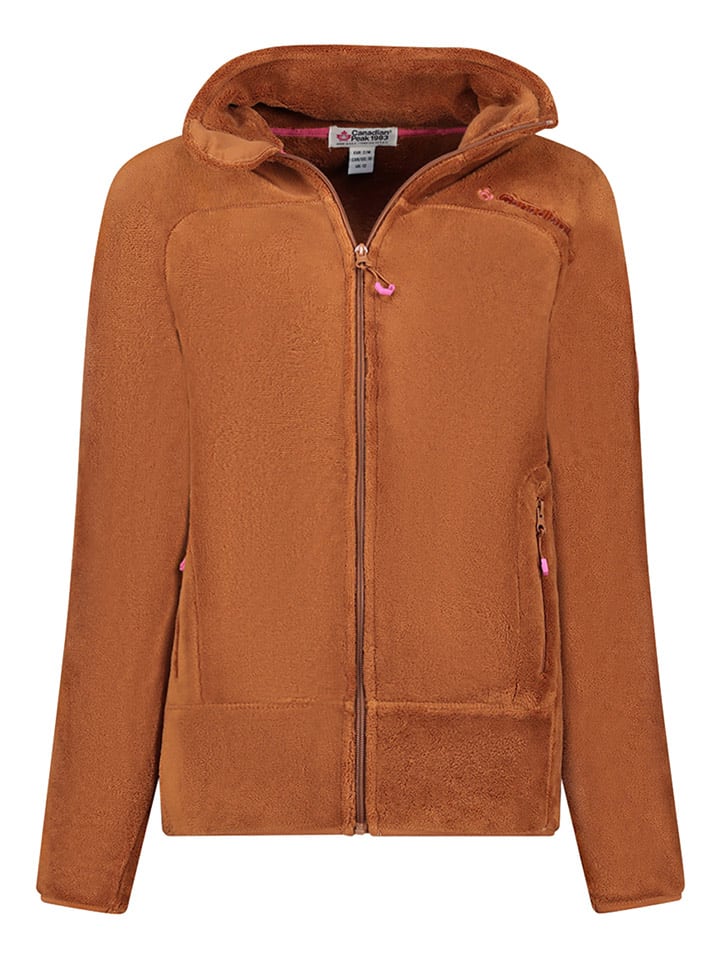 

Canadian Peak Флисовая куртка «Удилас» светло-коричневого цвета