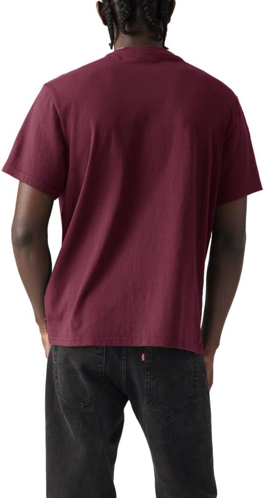 

Мужская футболка с рисунком Levi's (также доступна в размерах Big и Tall), (New) Welled Burgundy