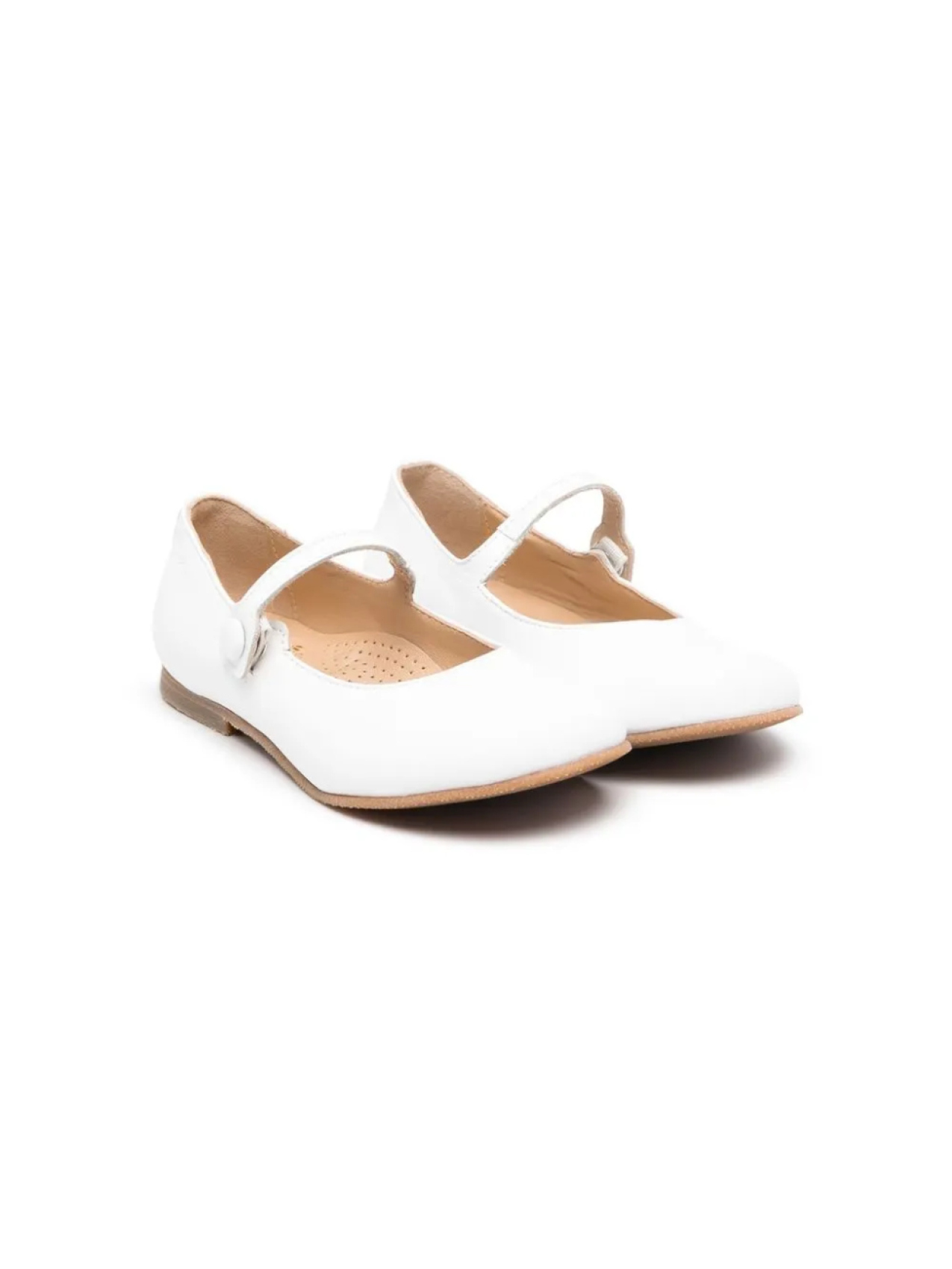 

Кожаные балетки Gallucci Kids, белый