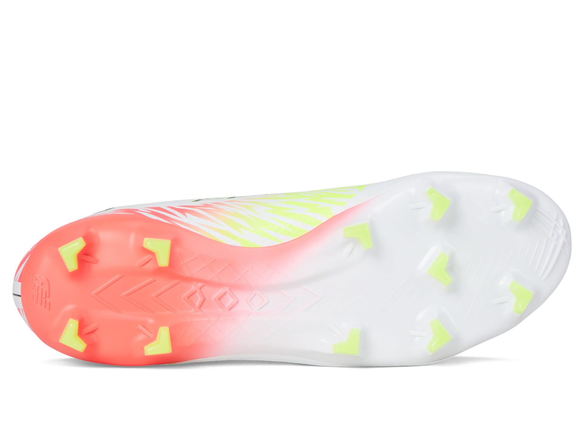 Кроссовки Unisex New Balance Furon Pro FG V8, цвет White/Energy Red/Hi-Lite — фото 3