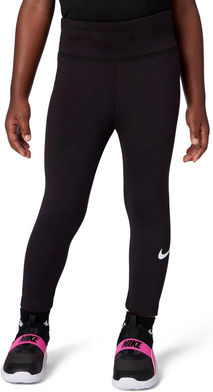 Леггинсы Dri-FIT Nike, черно-белые
