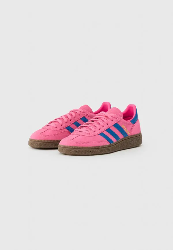 Специальные кроссовки для гандбола j Adidas Originals, Shock Pink/Dark Marine/Gum — фото 2