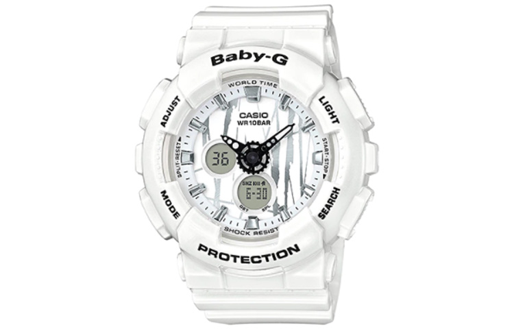 

CASIO Женские серебряные часы BABY-G BA-120SP-7A