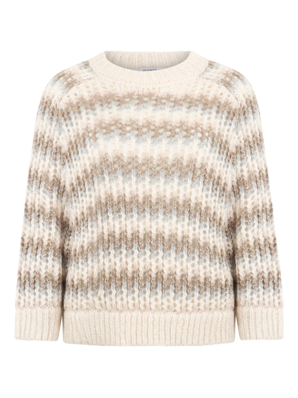 

Полосатый свитер Peserico, нейтральный