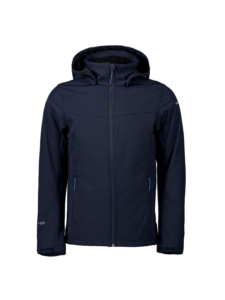 

Куртка софтшелл Icepeak Brimfield mit Kapuze, темно-синий