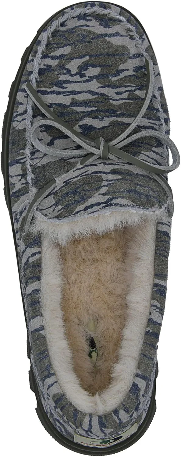Тапочки Bonezzz Flex - удобные мужские тапочки с камуфляжем Mossy Oak и подкладкой из искусственной овчины - прочные и экологичные согревающие для ног с эффектом памяти, подходят для дома и улицы 26Bonezzz — фото 3