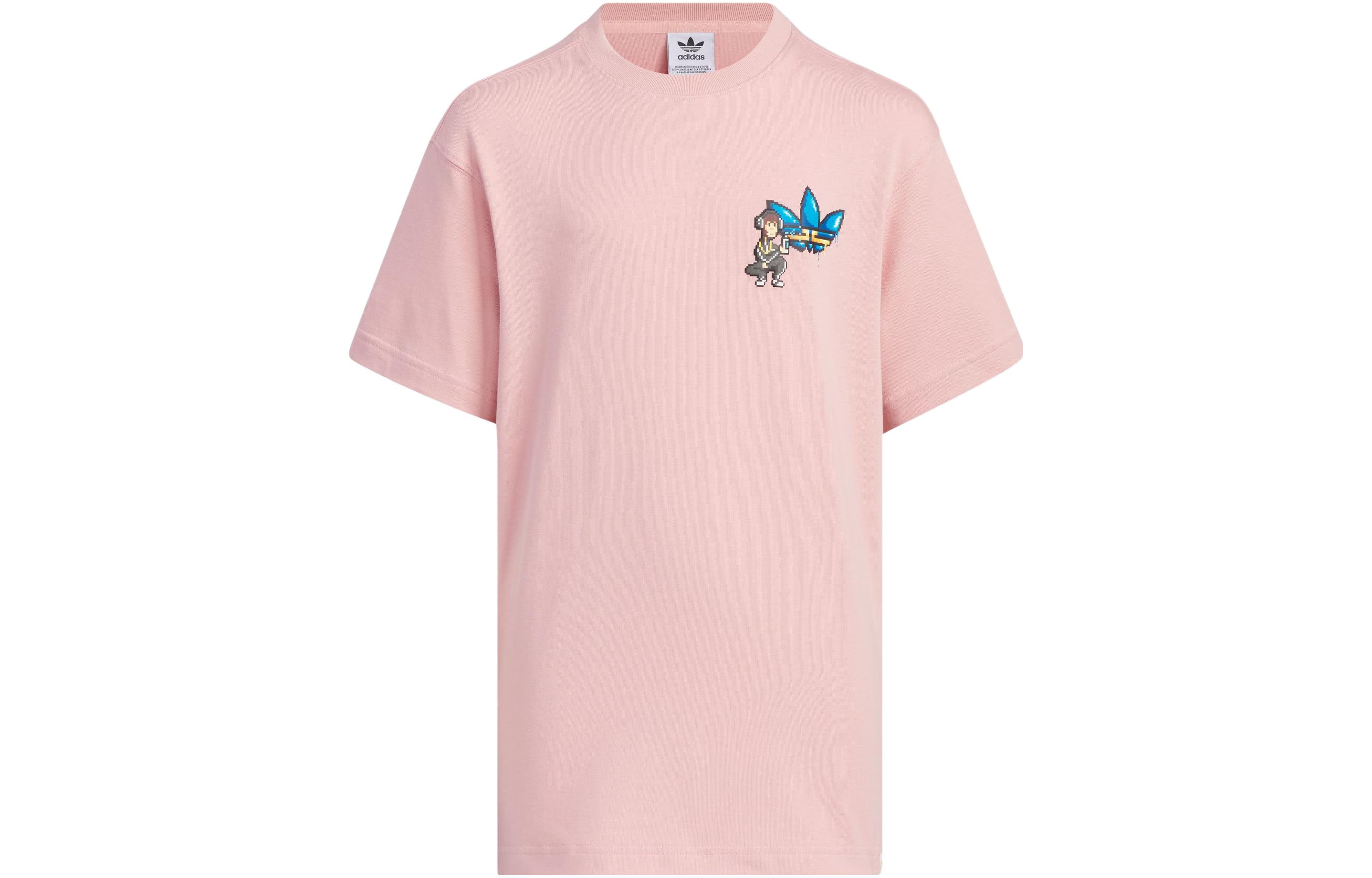 Футболка Monkey Kingdom Miracle Purple Pink для детей Adidas Originals — фото 3
