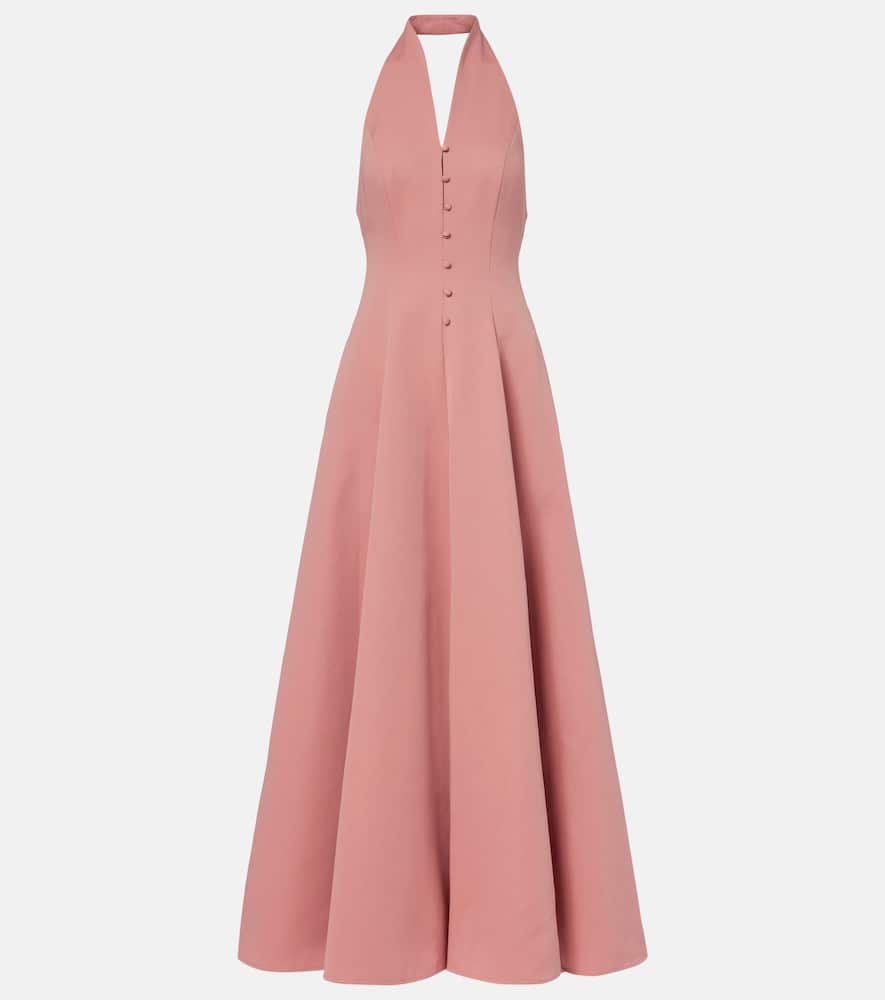 

Платье Stella на бретелях из хлопковой смеси Staud, Rosewater