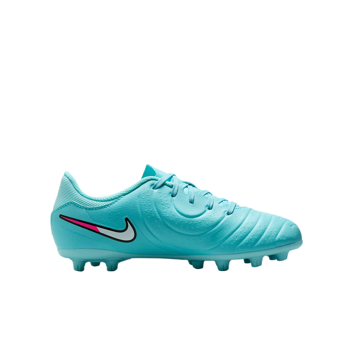 Nike Tiempo Legend 10 Academy низкие детские футбольные бутсы green kids — фото 2