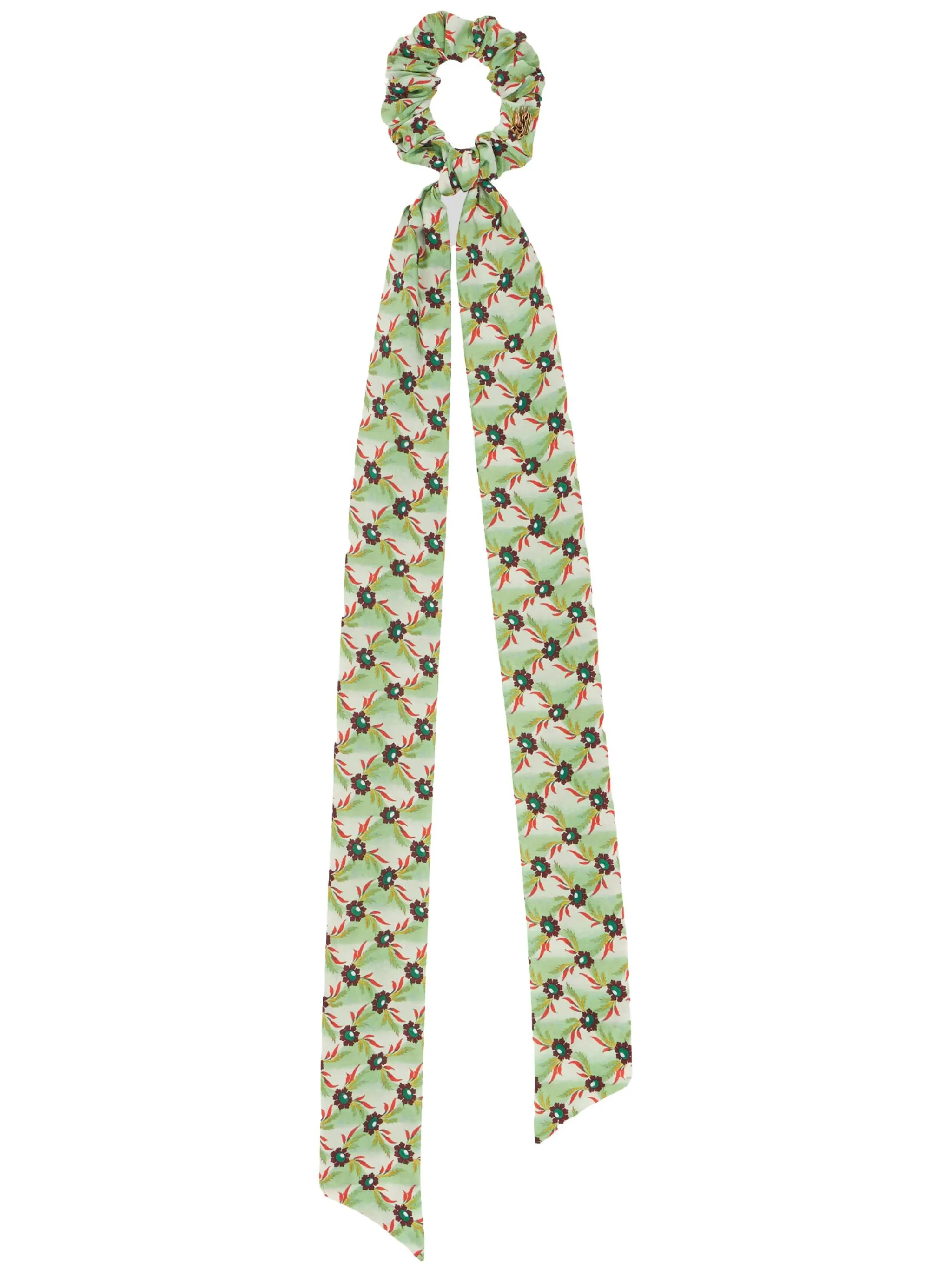 

Резинка для волос с цветочным принтом Etro, зеленый