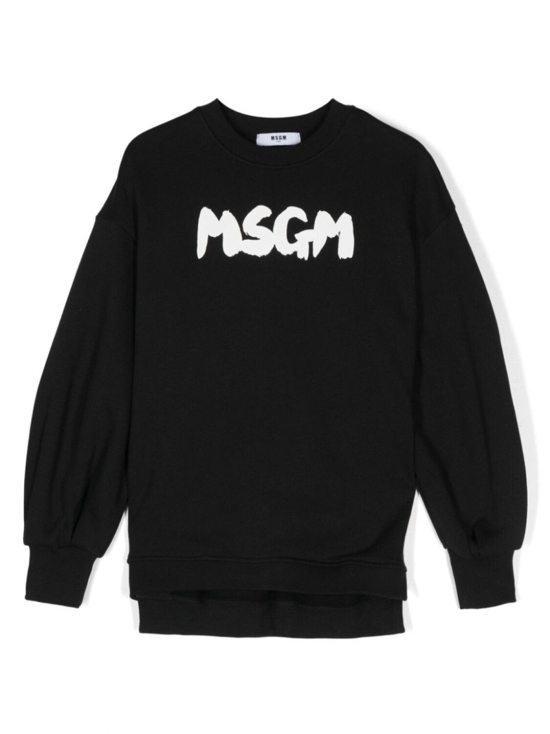 

MSGM Kids толстовка с логотипом, черный