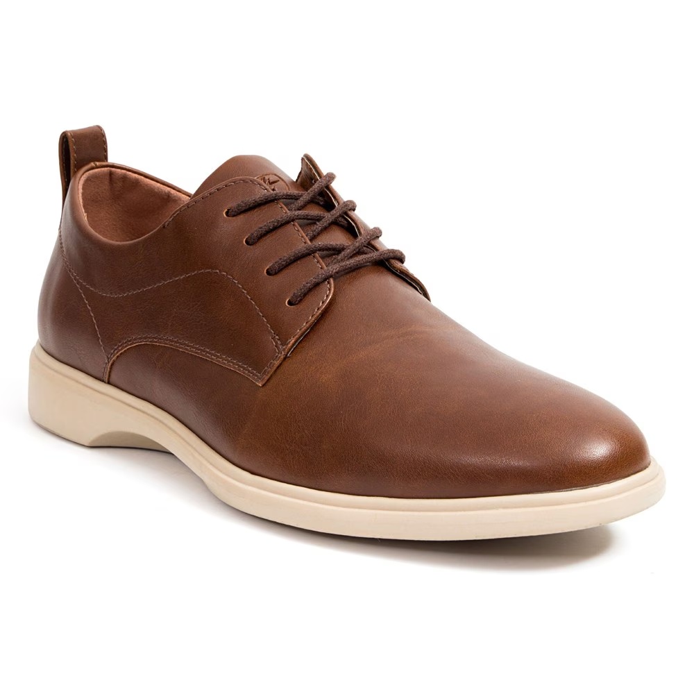 

Туфли Lisbon plain toe oxford от Deer Stags, коричневая искусственная кожа