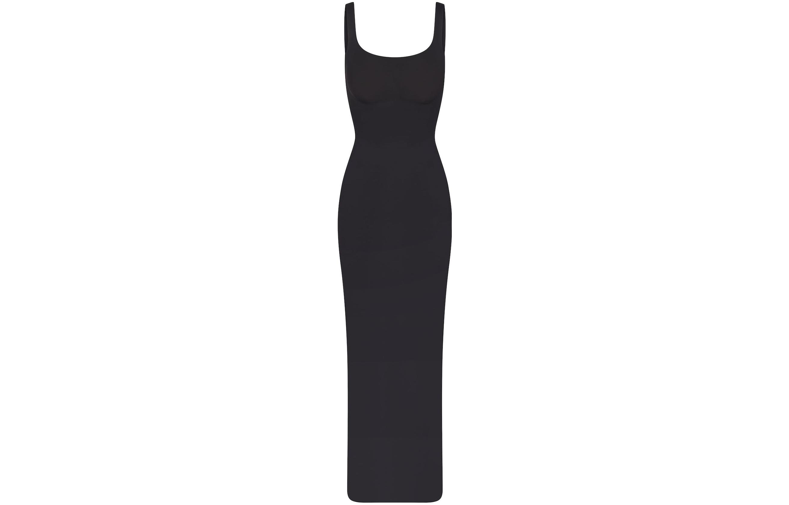 

Платье-комбинация SKIMS BODY TANK LONG DRESS Женское ONYX/Onyx, ONYX/Onyx