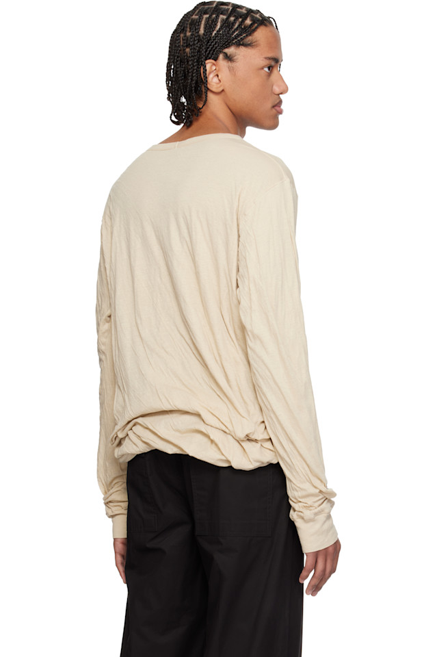 Rick Owens Футболка Off-White Temple Jumbo Double LS — фото 3