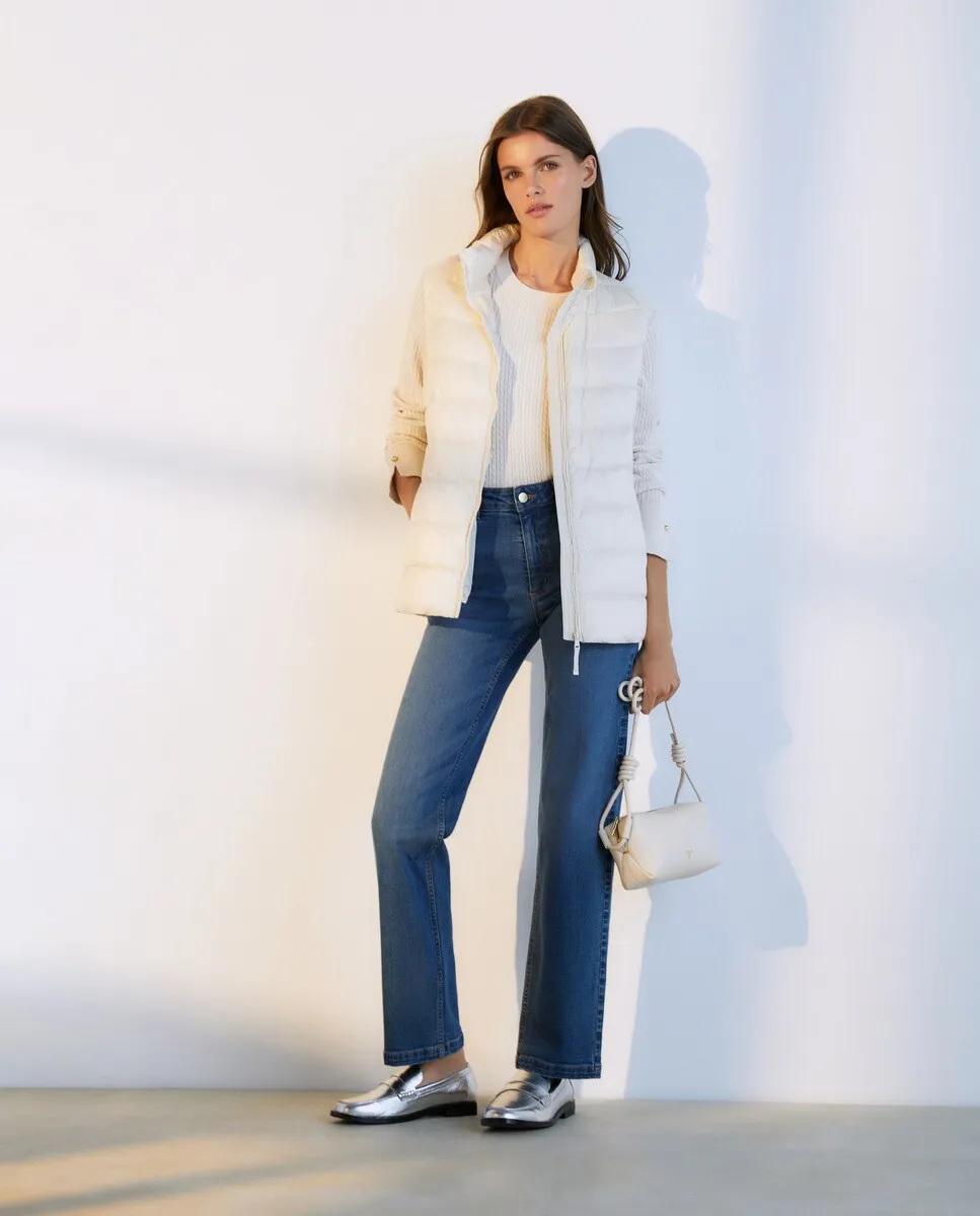 

Легкий женский жилет Woman El Corte Inglés, цвет Crudo