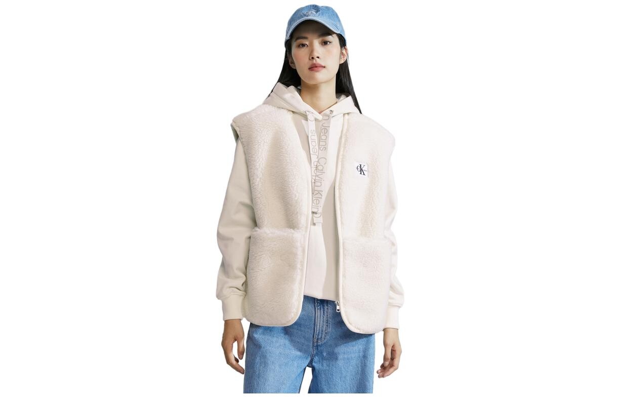 

Женский жилет Calvin Klein, цвет Milky white